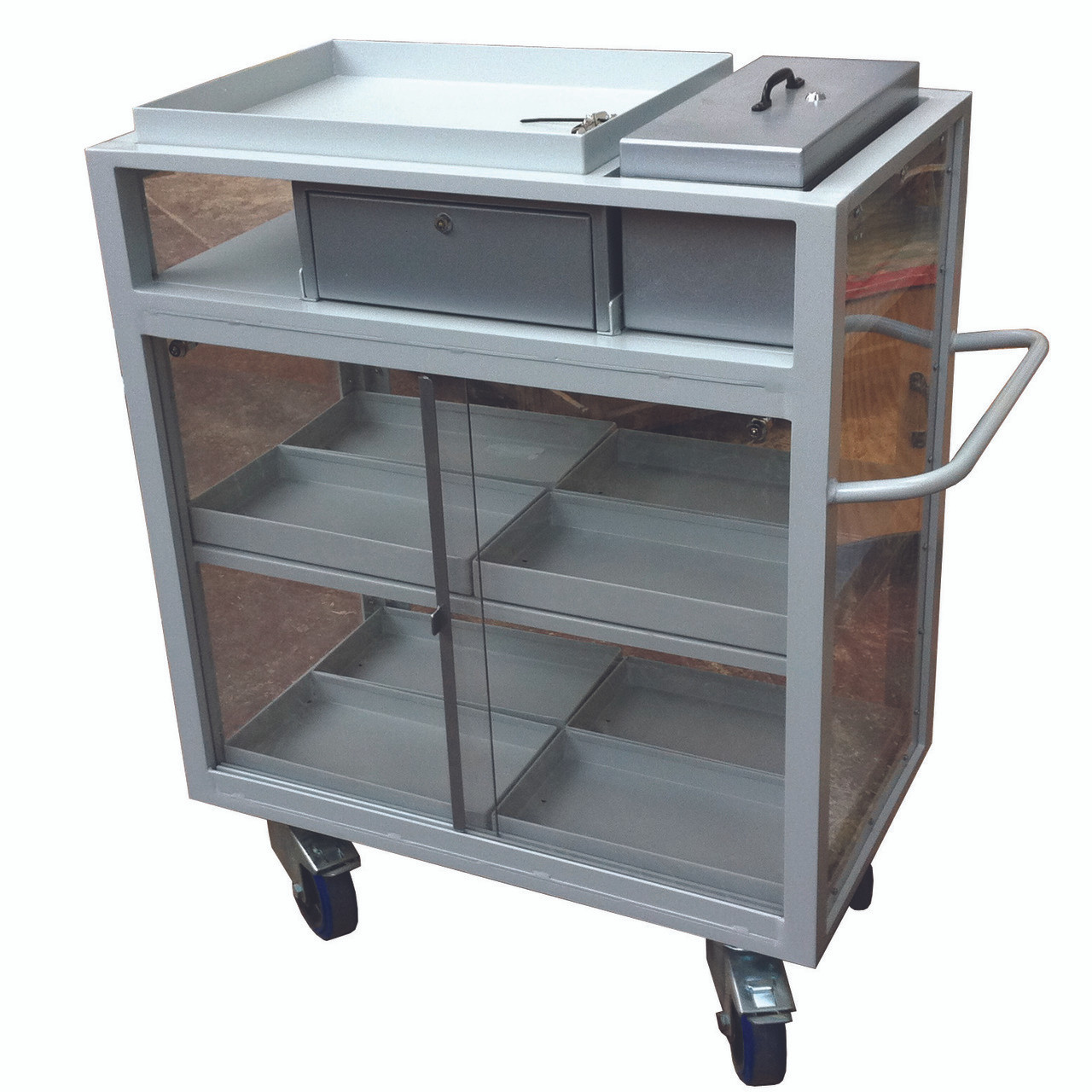 Lockable Cash Sales Trolley (VNT3)