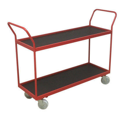 2 Shelf Metal Trolley (2LCDT3)