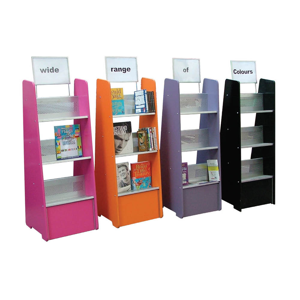 3 Shelf Library Book Display Units (7CDBS)