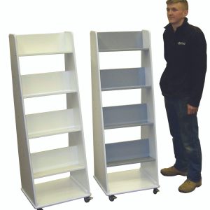 3 Shelf Library Book Display Units (7CDBS)