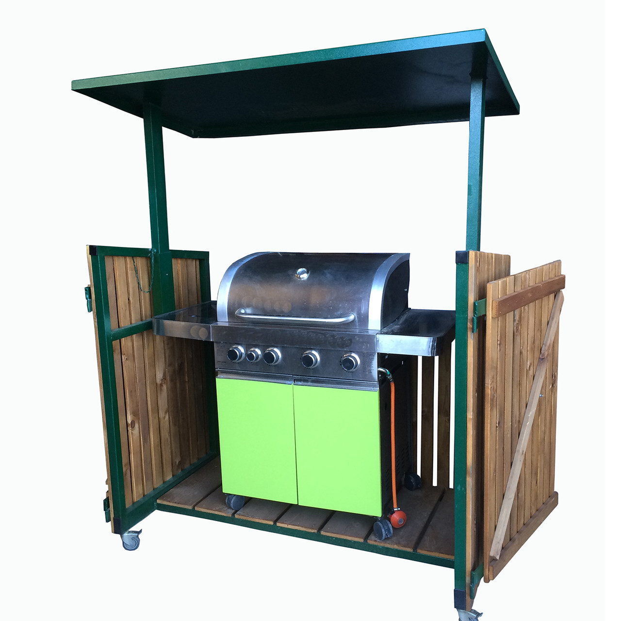 BBQ Stand Shelter With Roof (1BBQS)