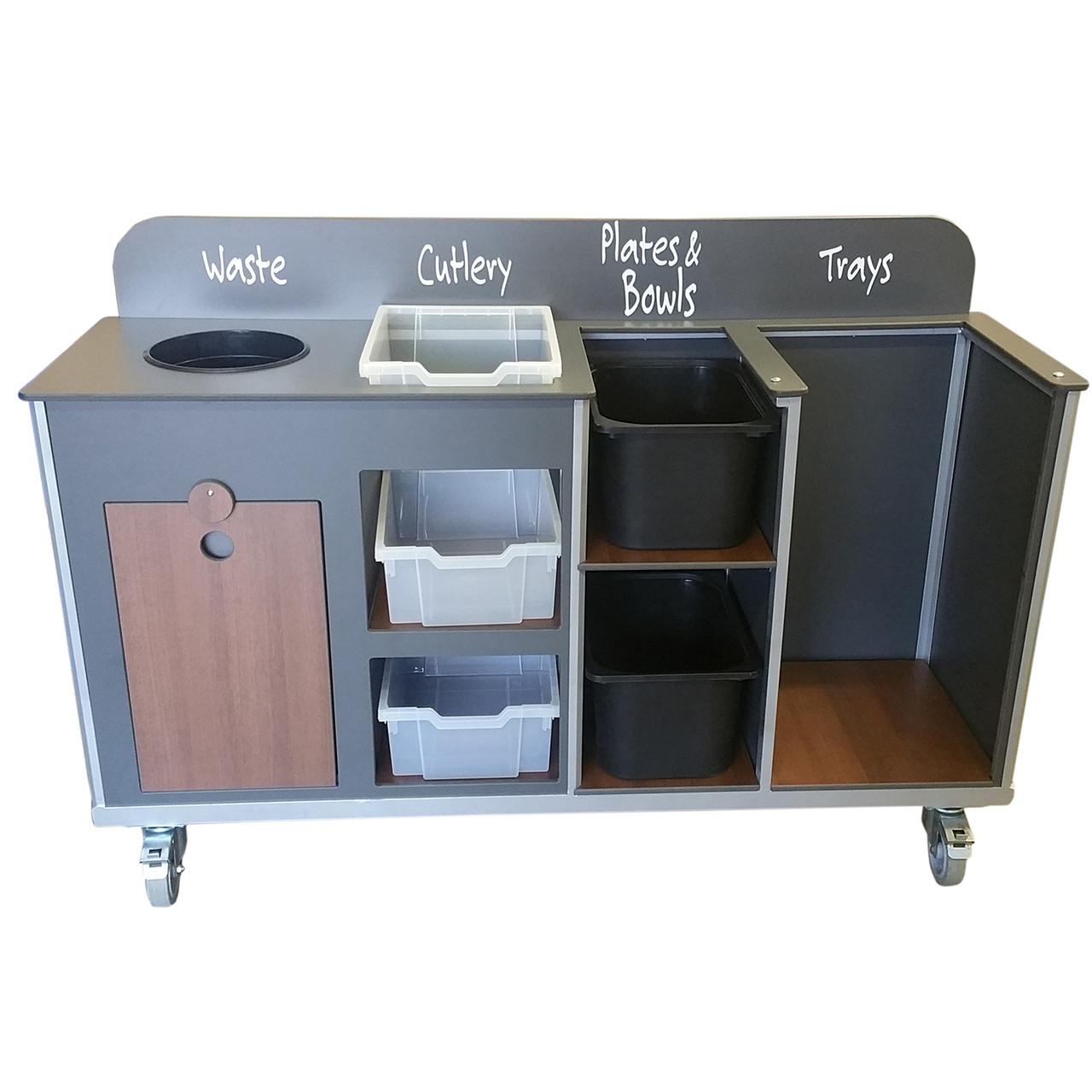 Aqua Smart Space Saving Compact Clearing Trolley (CTT12)