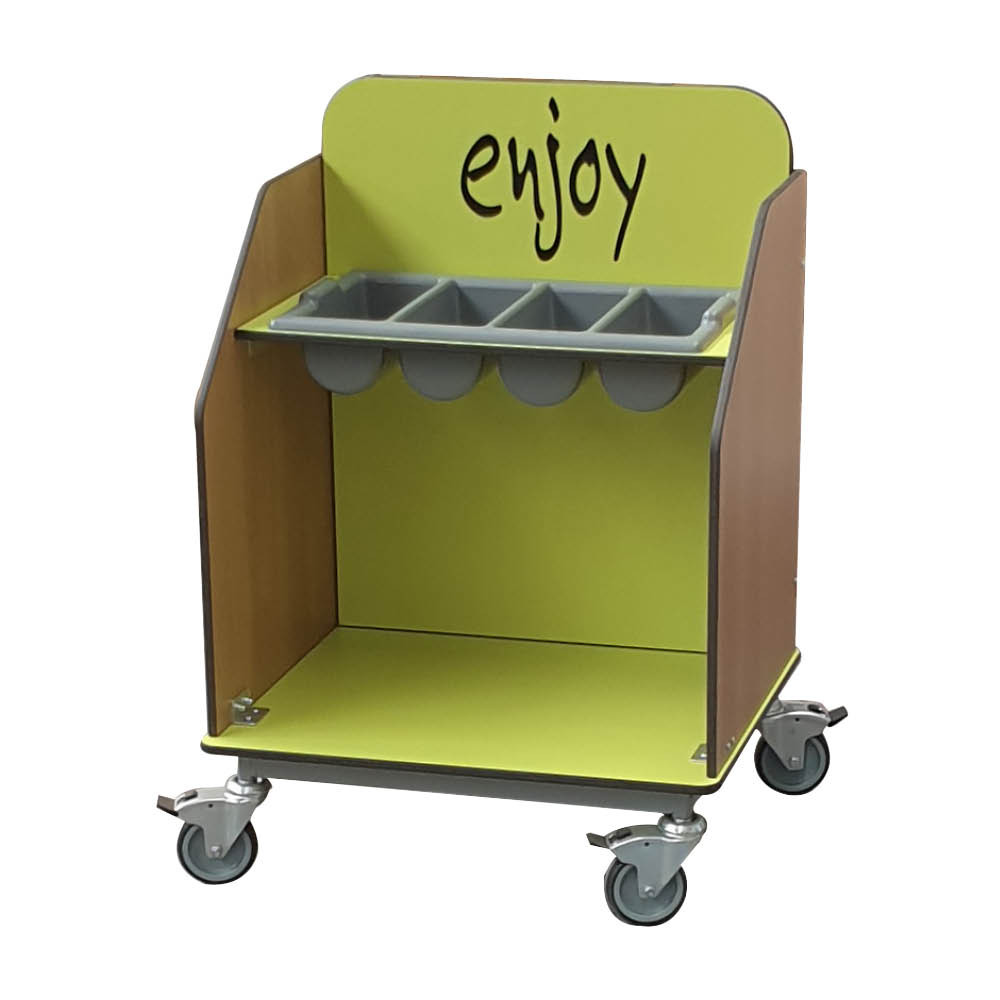 Aqua Smart Cutlery and Tray Trolley (CCT01)