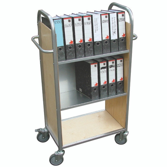 2 Shelf Book/File Trolley (ALF6)