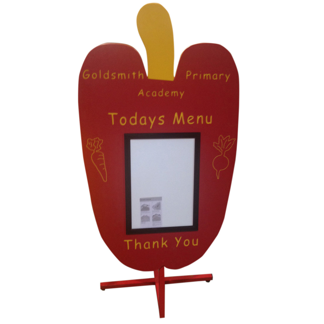Pepper School Menu Board Sign (14MENN)