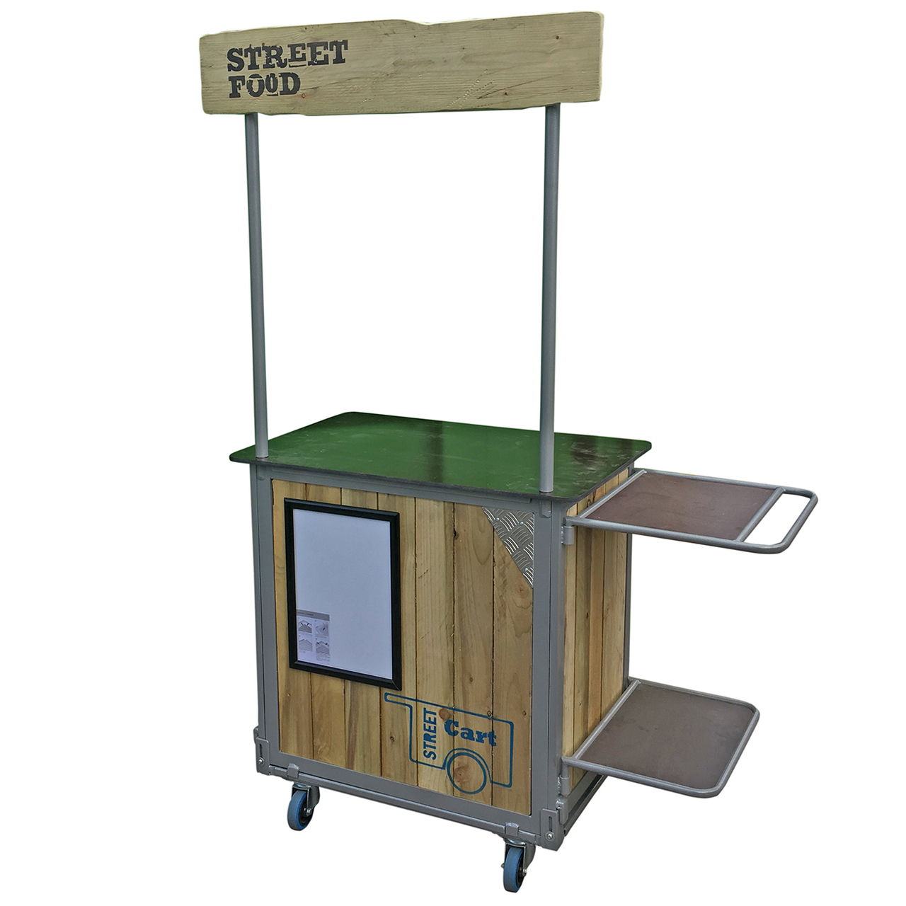 Portable Street Food Cooking Trolley (3SFCF )