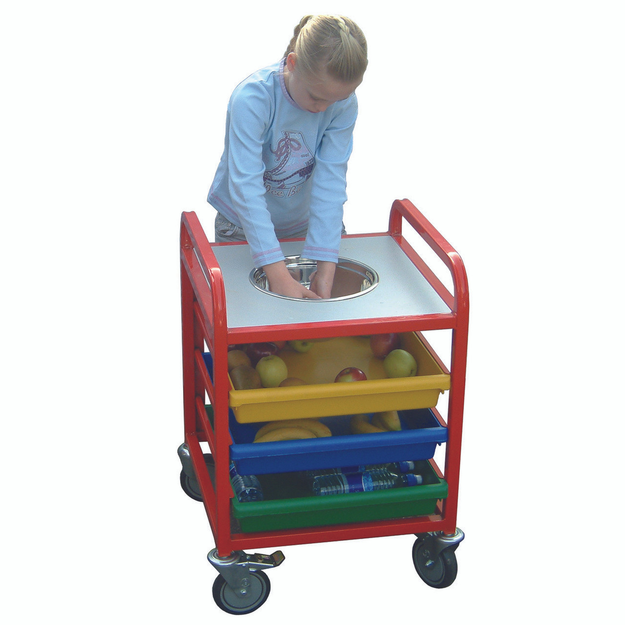 Child Fruit Washing Station Trolley (3FTJN)