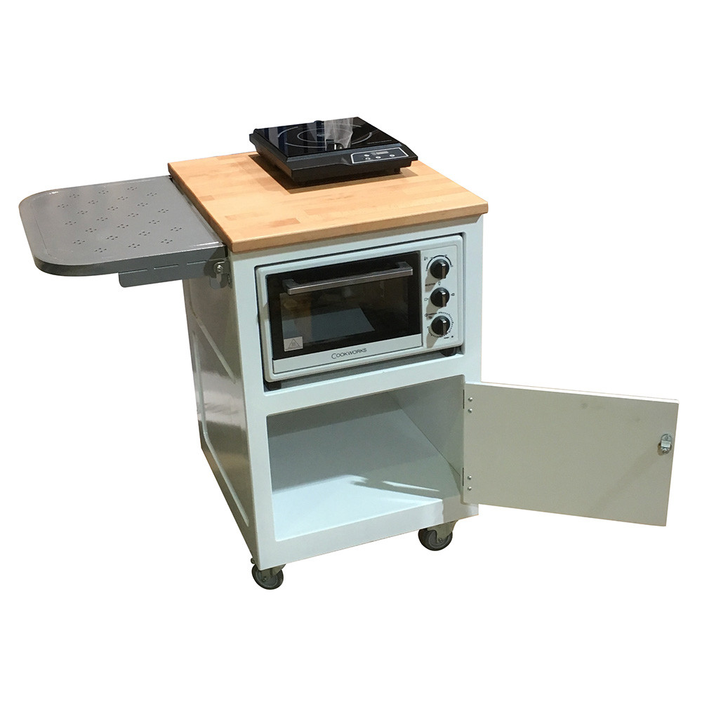 Mini Wood Panelled Cooking Unit (5STLL)