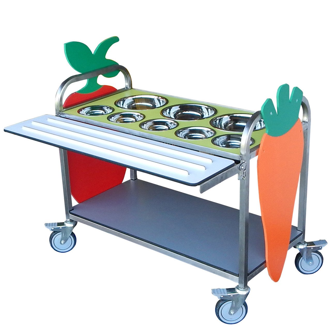 Stainless Salad Bar With Aqua Smart Tray (5RFJN/ 7RFJN)