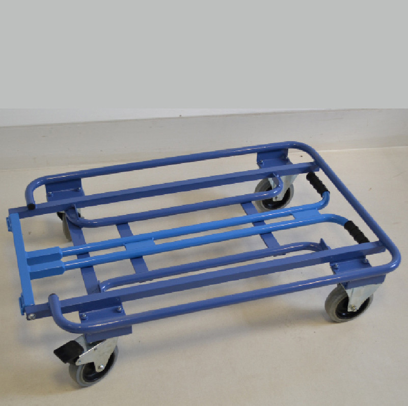 Double Sided 3 Shelf Aluminium Book Trolley (ALM1)