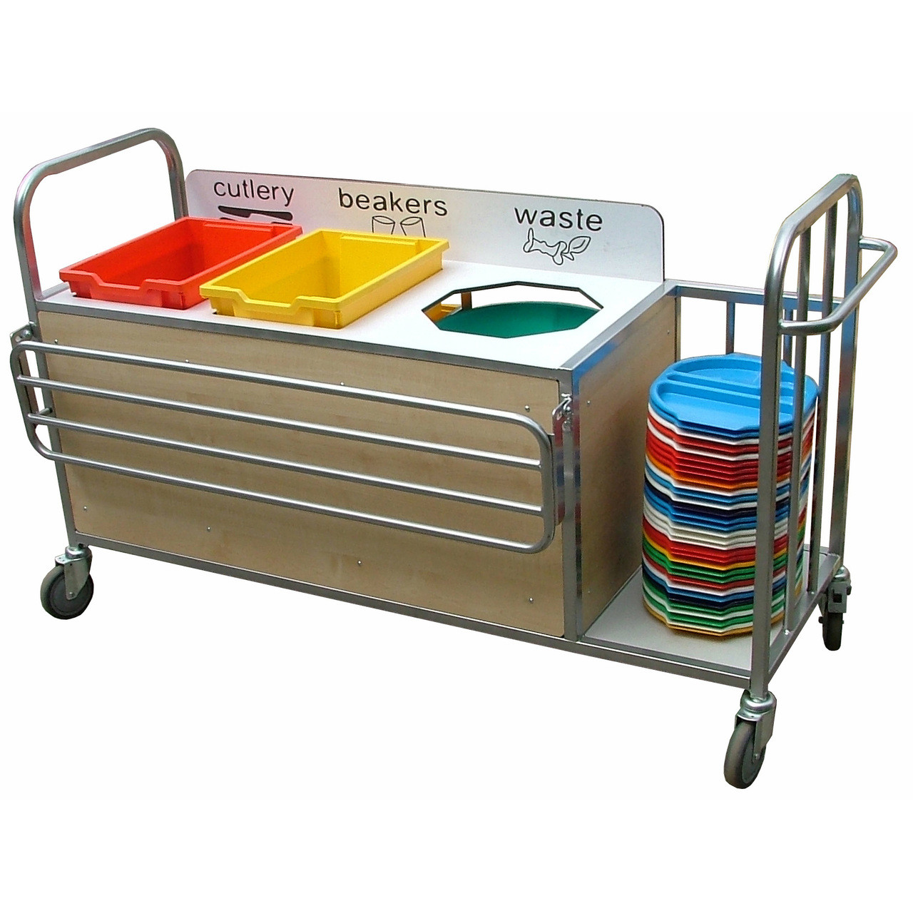 Wood Faced Clearing Trolley (14WFCT)