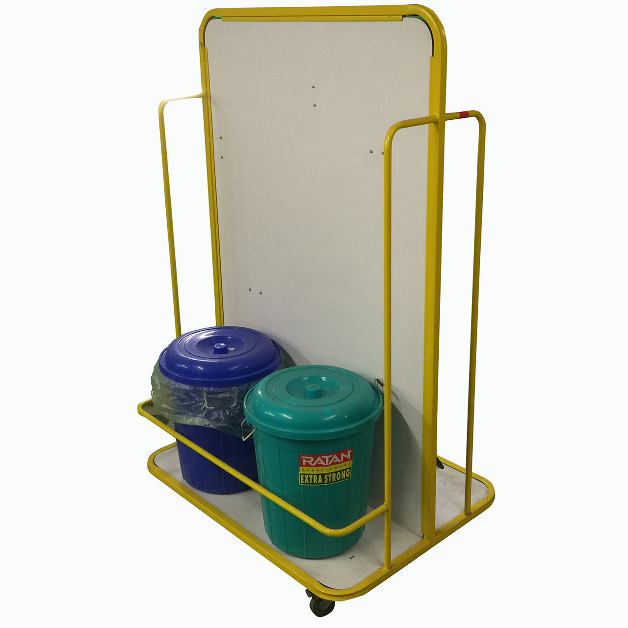 Mobile Double Cleaning Station with Rail (6CSTN)