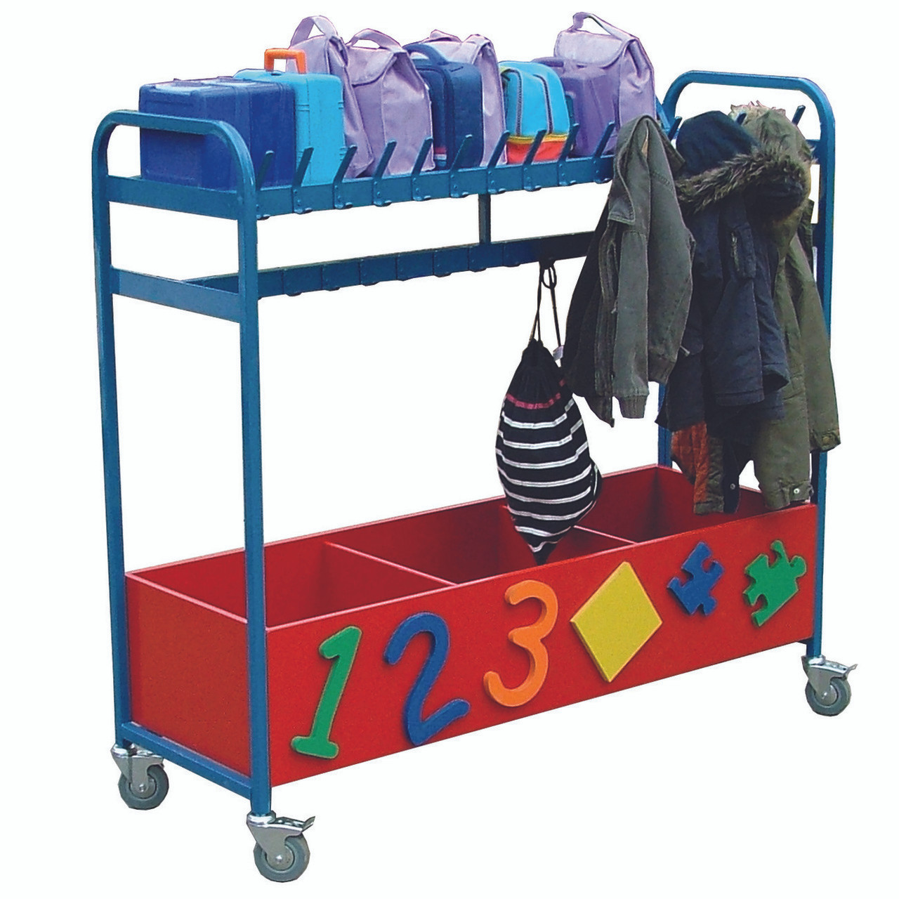 School Cloakroom Box Trolley (9CFJ)