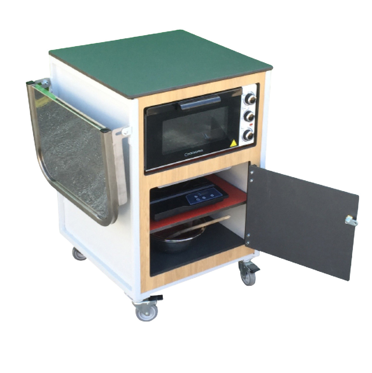 Complete Mini Cooking Wood Panelled Work Station (2ASCST)