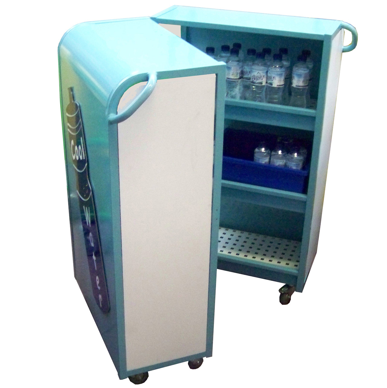 Lock in Lunch Box Trolley Water Bottle Design (2BLOKN)