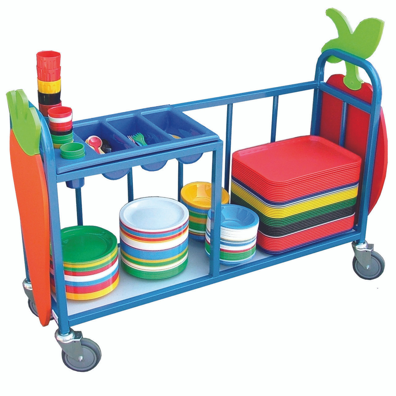 Cutlery Trolley With Beaker Holder (11KFJN)