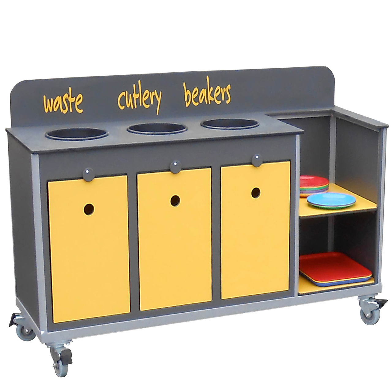 Medium Aqua Smart Clearing Trolley (CTT05/CTT03 /CTT07W)