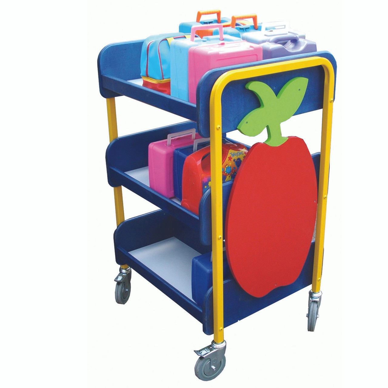 Double Sided 30 Lunch Box Trolley (3LBJN)