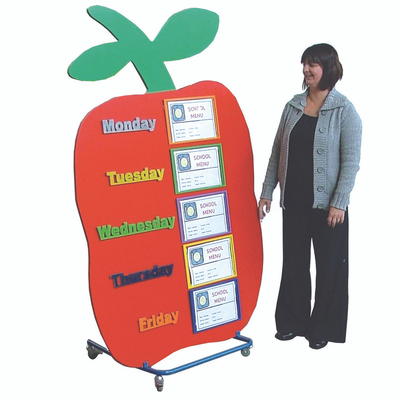The Giant Apple  Weekly Menu Board (3MENN)