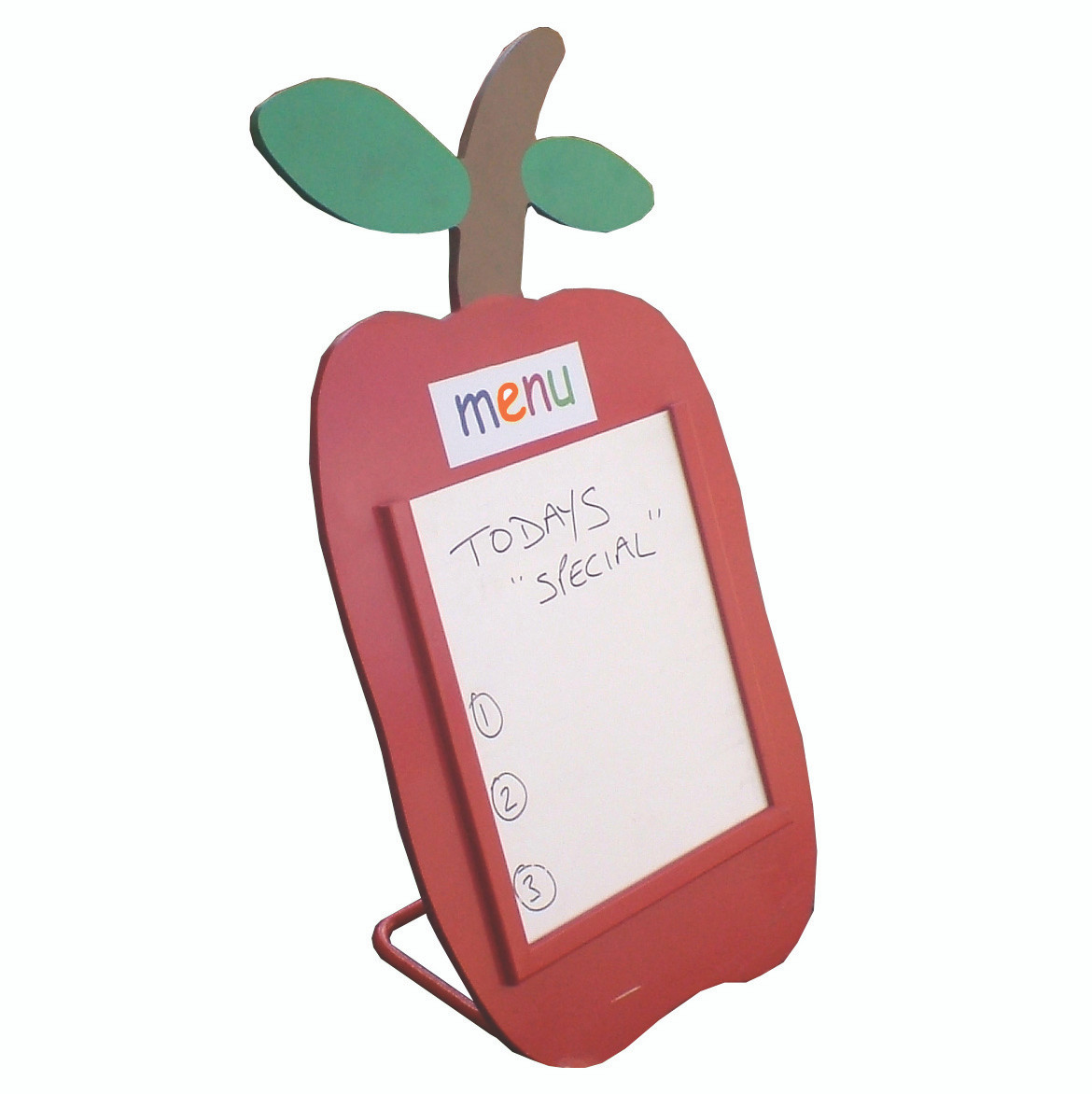 Apple School Menu White Board (1MENN)