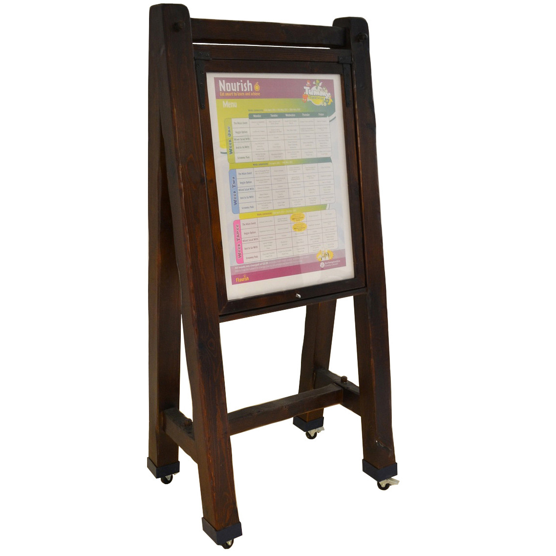 Luxury Wood Notice Board (14WNB2)