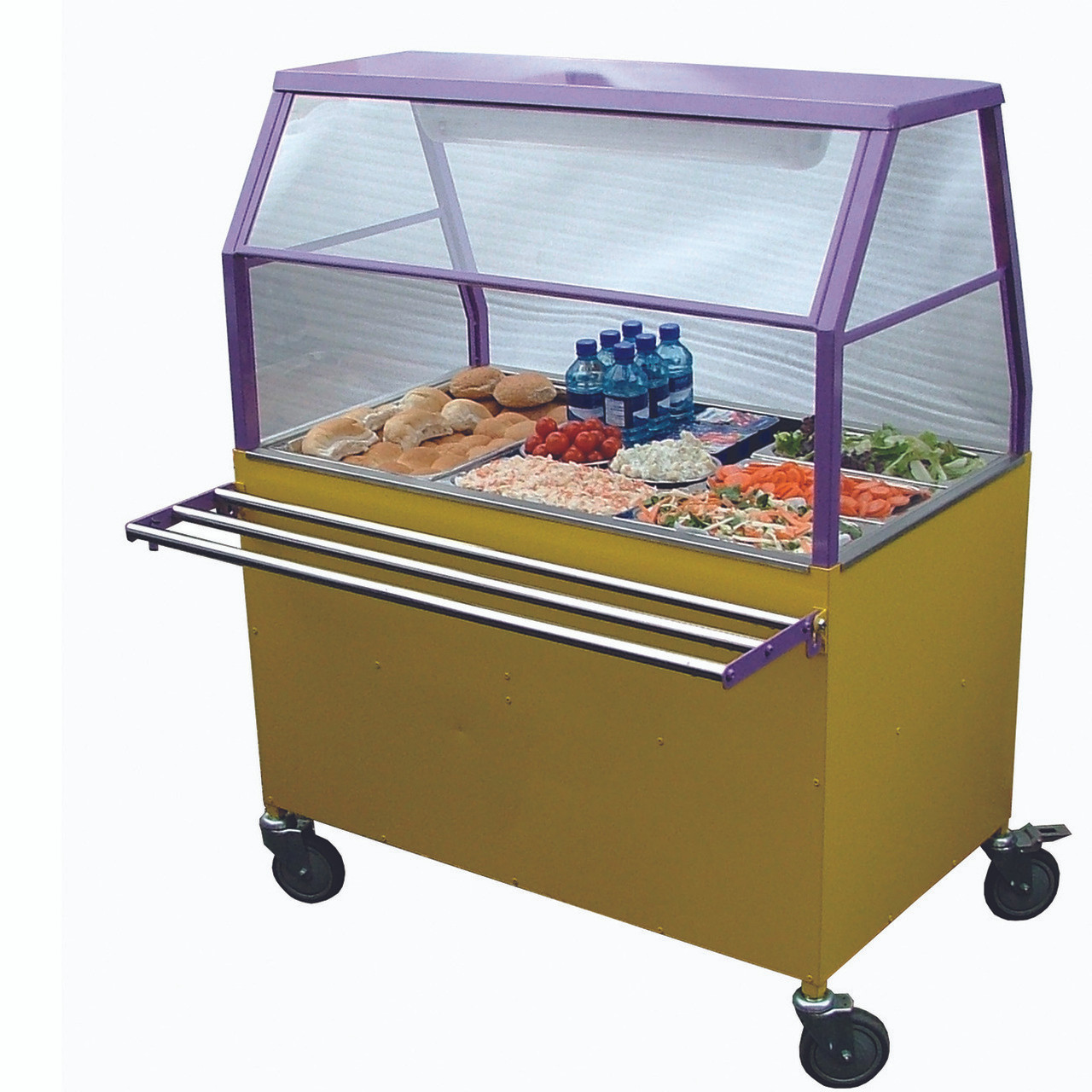 Single Sided Salad Bar – Full Hygiene Shield (6GTJN )