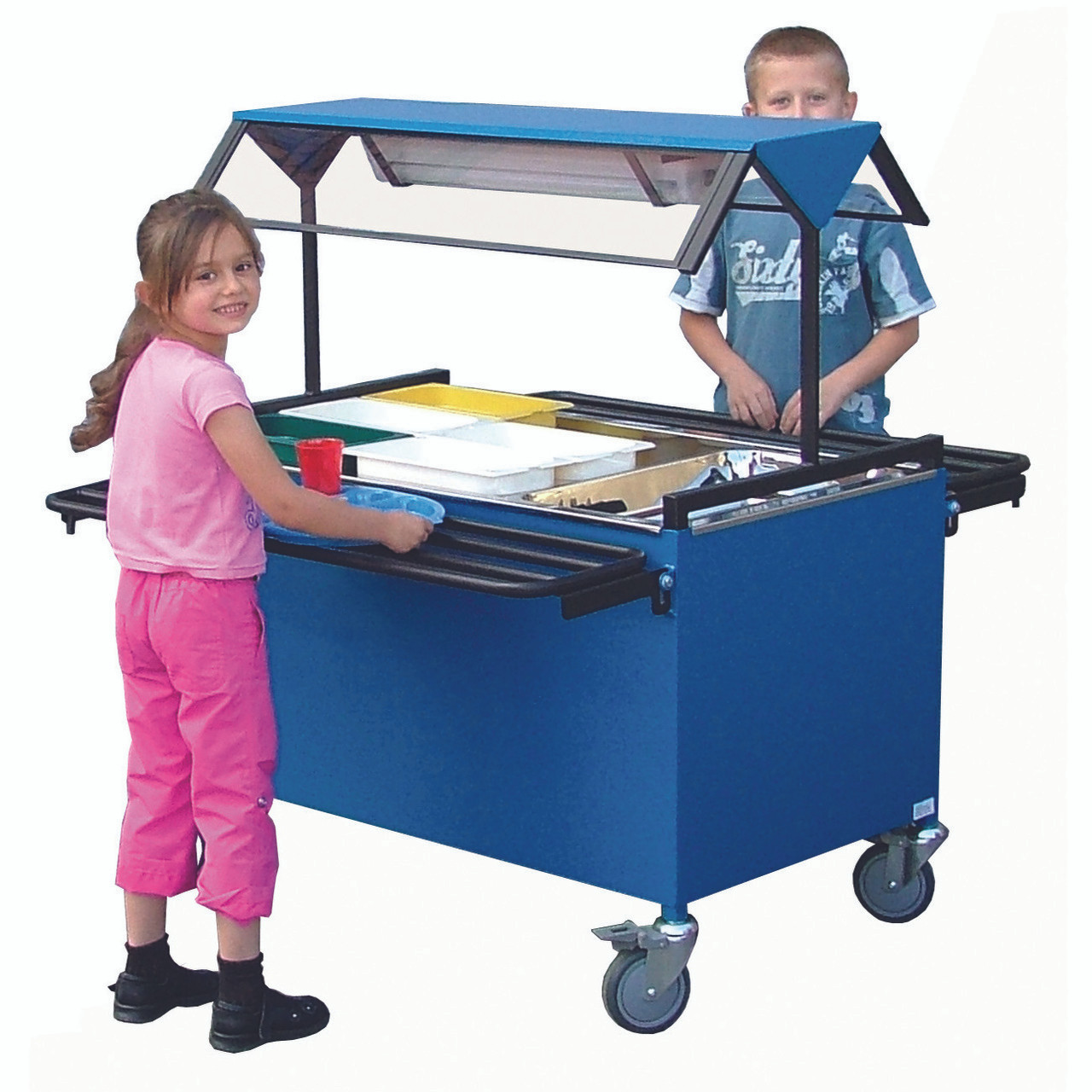 Double Sided Primary Salad Bar (9GTJN)