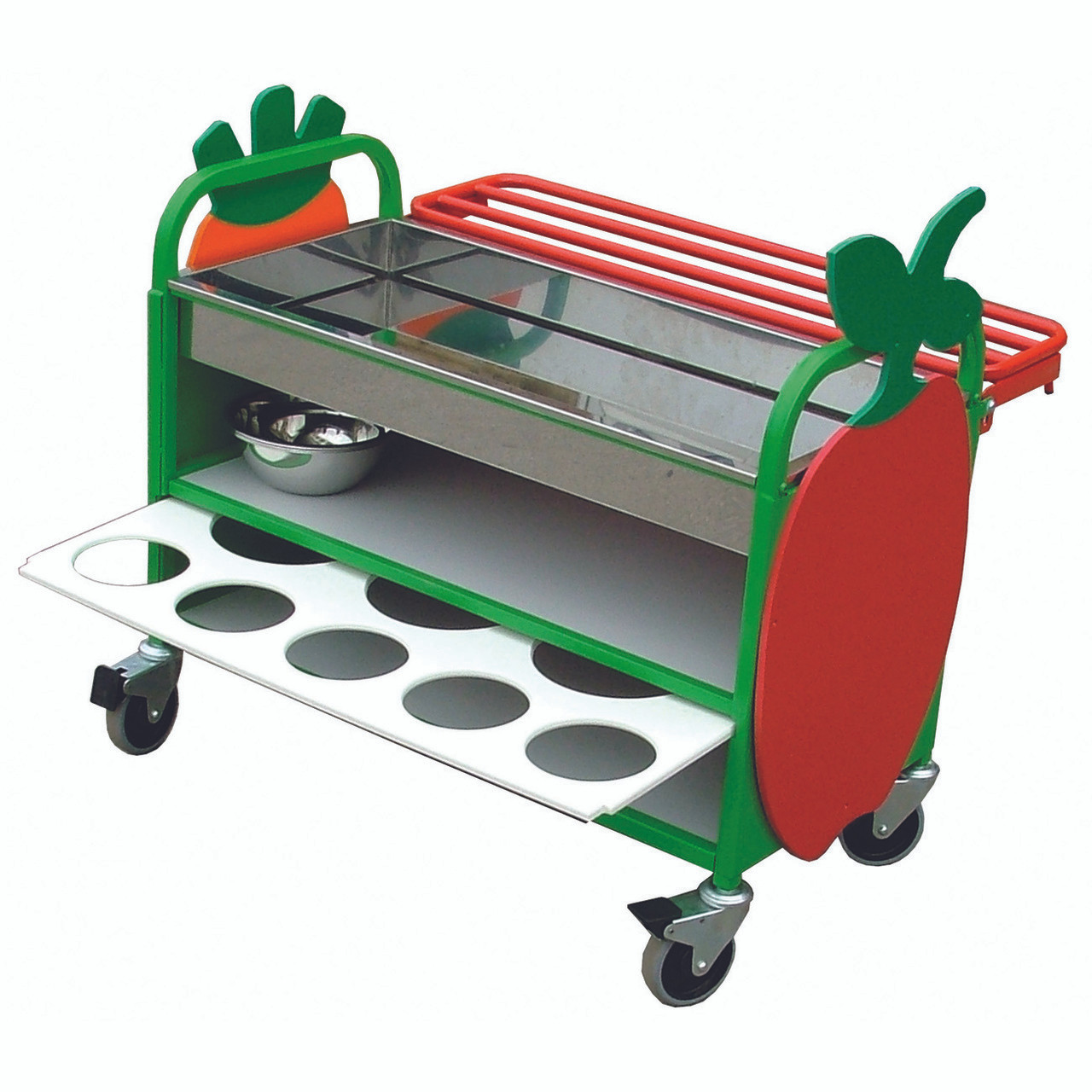 Deluxe Chilled Salad Bar Trolley (2BOLN)