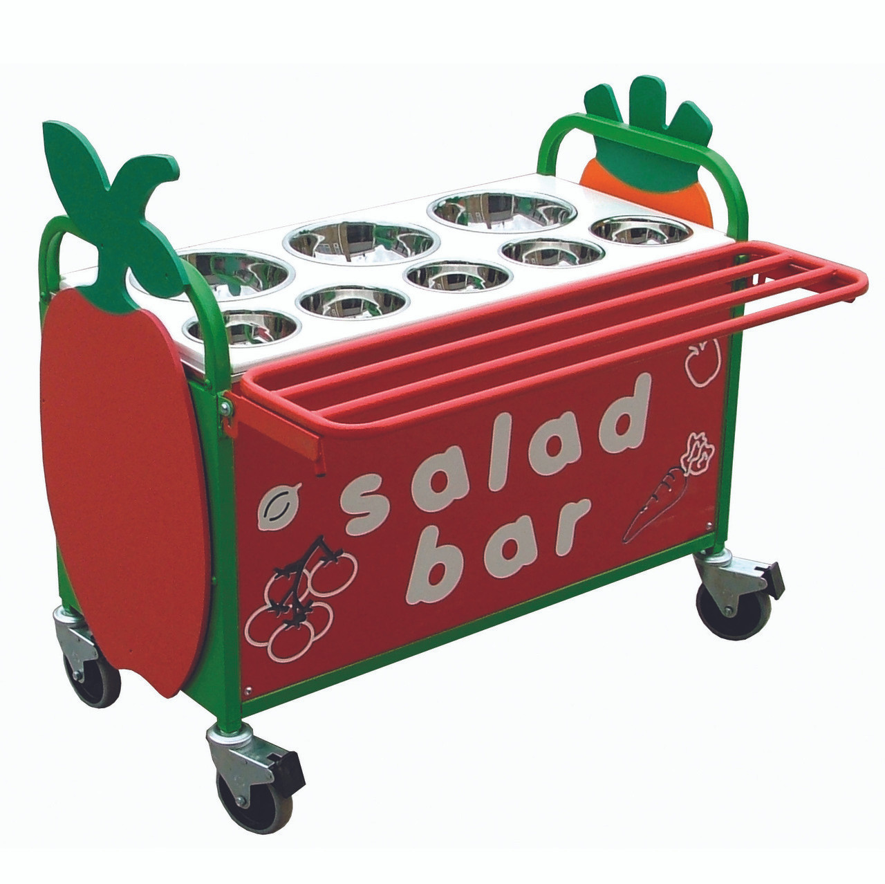 Deluxe Chilled Salad Bar Trolley (2BOLN)