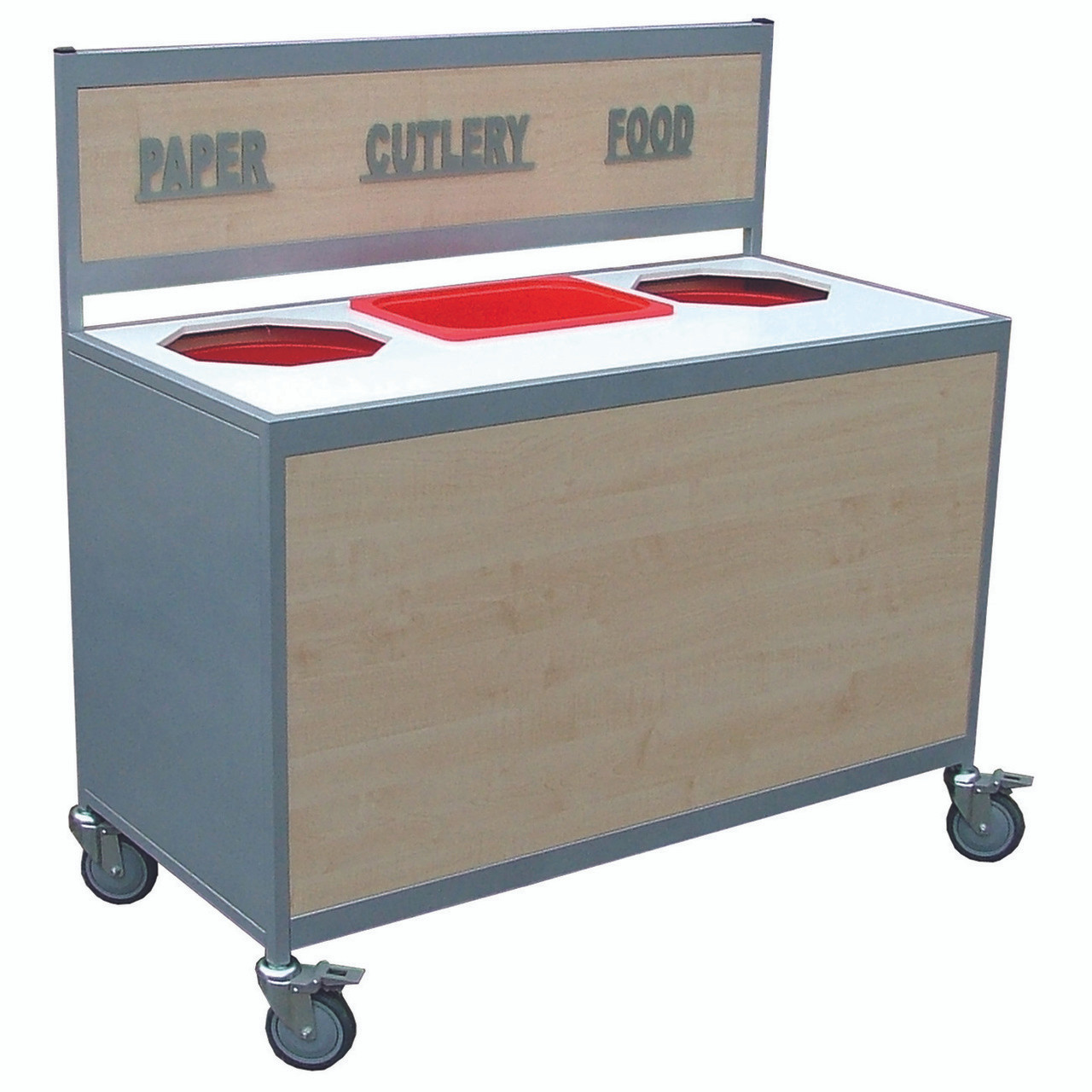 Food Waste & Recycling Clearing Trolley (3SECN)