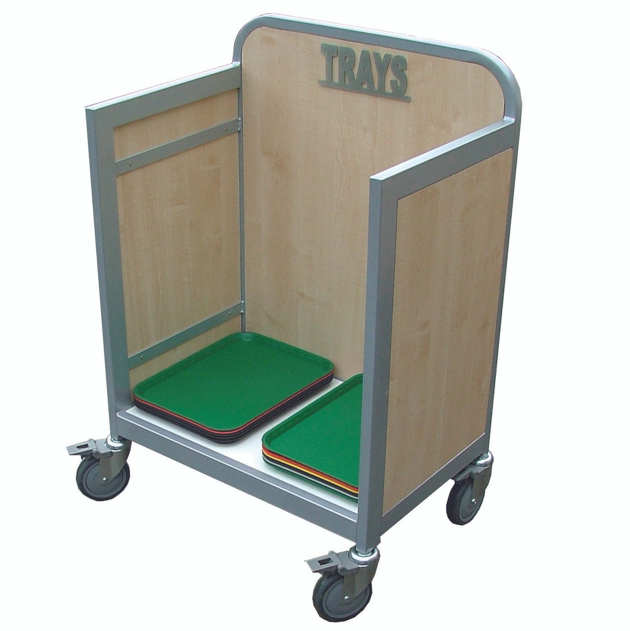 Wooden Tray Box Trolley (11KFSN)