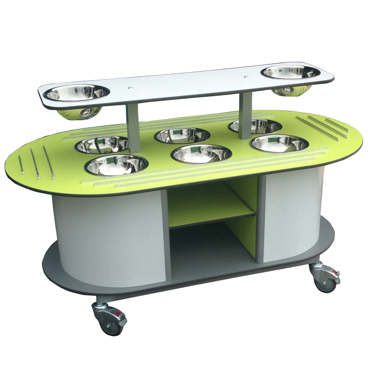 Aqua Smart Primary Height Salad Station With Worktop (SBT06/SBT08)