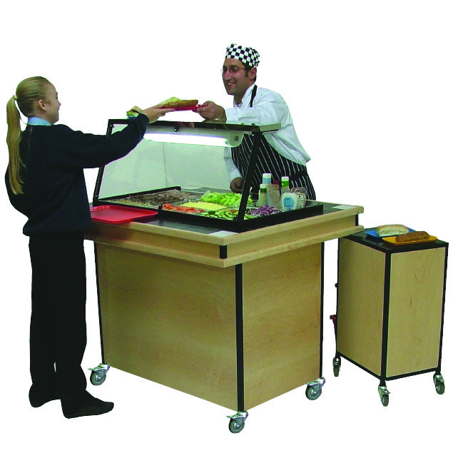 Healthy Sub Stop Serving Trolley Unit (1SUB)