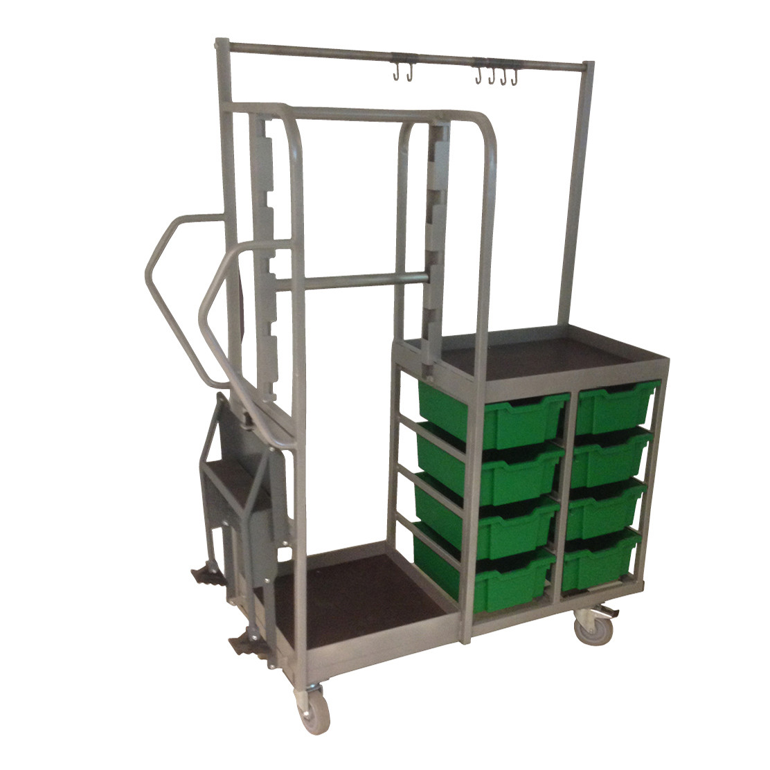 Clothes Rail Step Trolley With Drawers TB46 (Portfolio Item)