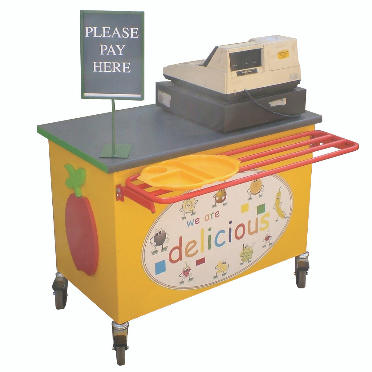 Till Trolley With Tray Rest Rail (1TILN)