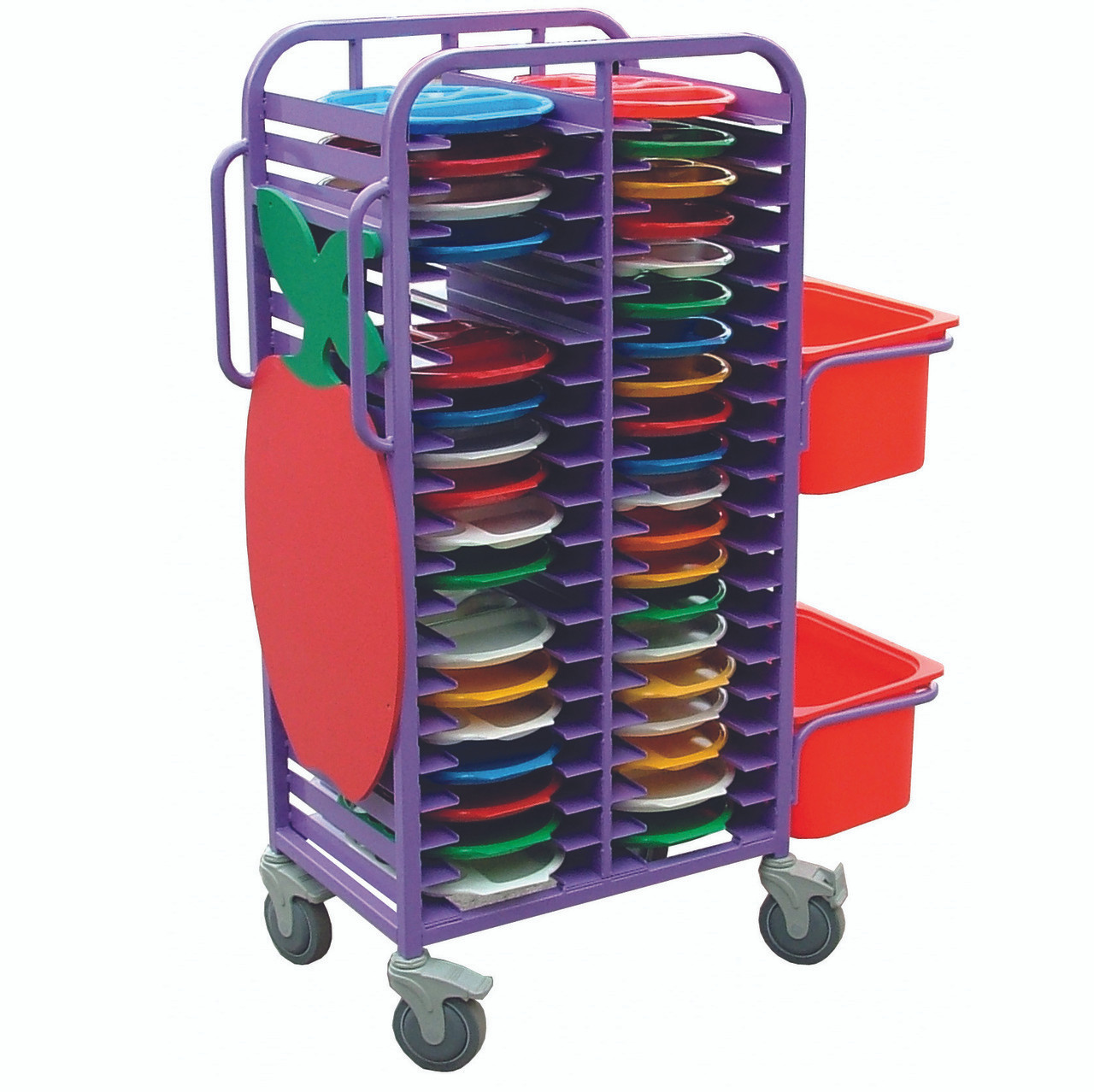 Large Capacity Tray Collection Trolley 28/40/86 (28TRYN2) (40TRYN2) (86TRYN)
