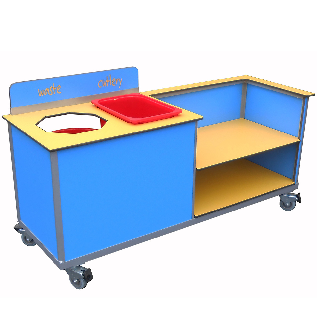 Aqua Smart Twin Tray Trolley (CTT01)