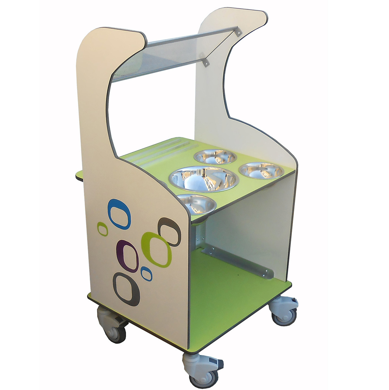 Aqua Smart Compact Serving Bar w Hygiene Screen (SBT01)