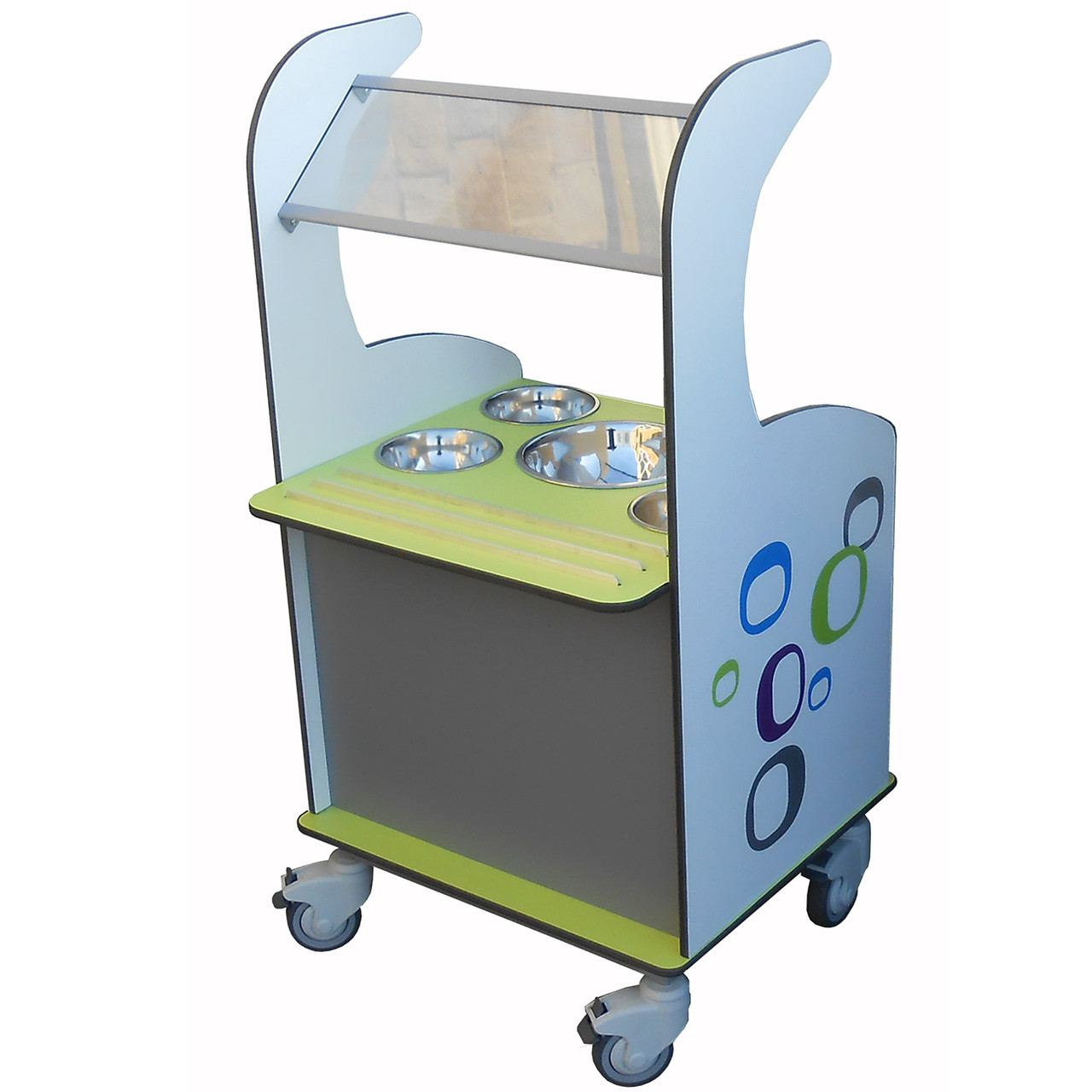 Aqua Smart Compact Serving Bar w Hygiene Screen (SBT01)