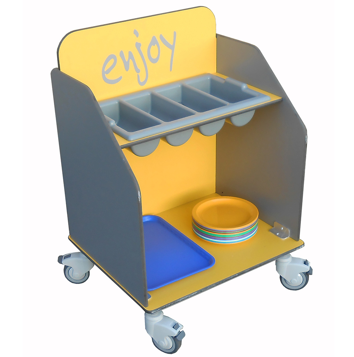 Cutlery and Tray Trolley
