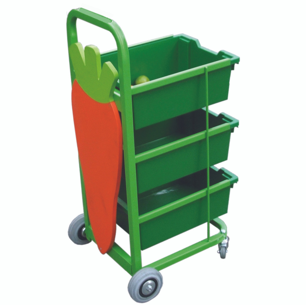 Mobile 3 Drawer Fruit Trolley (4FTJN)