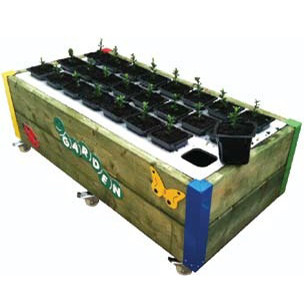 Garden Box With 24 Small Planters (JGP24)