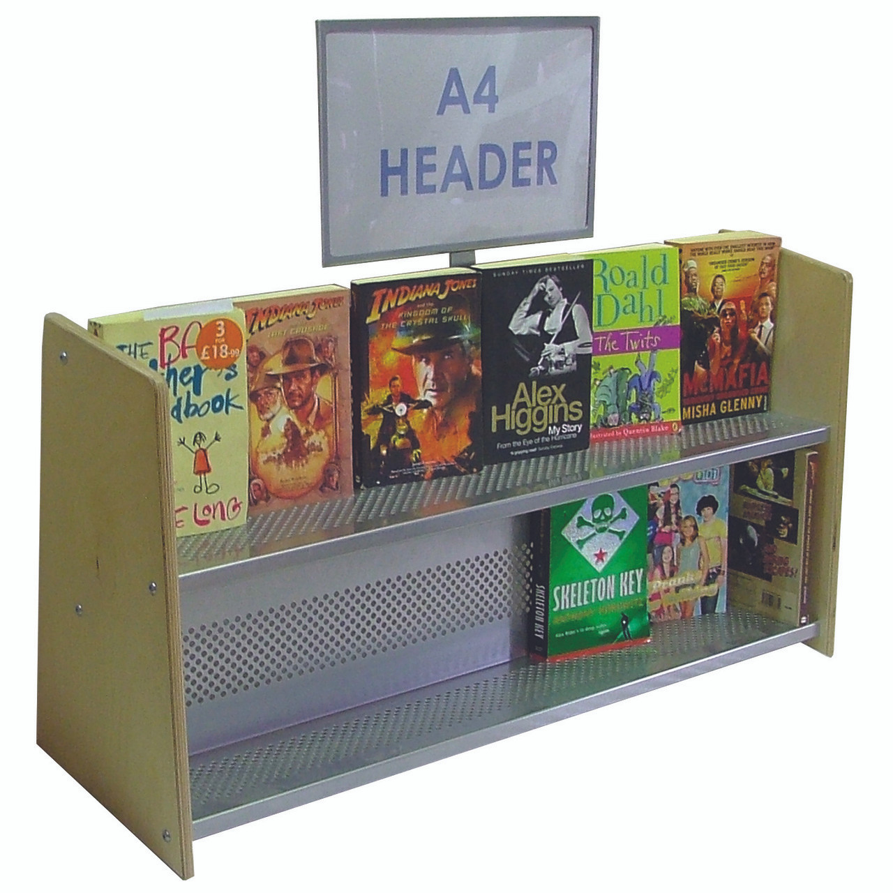 2 Shelf Book Display (5CDBS)