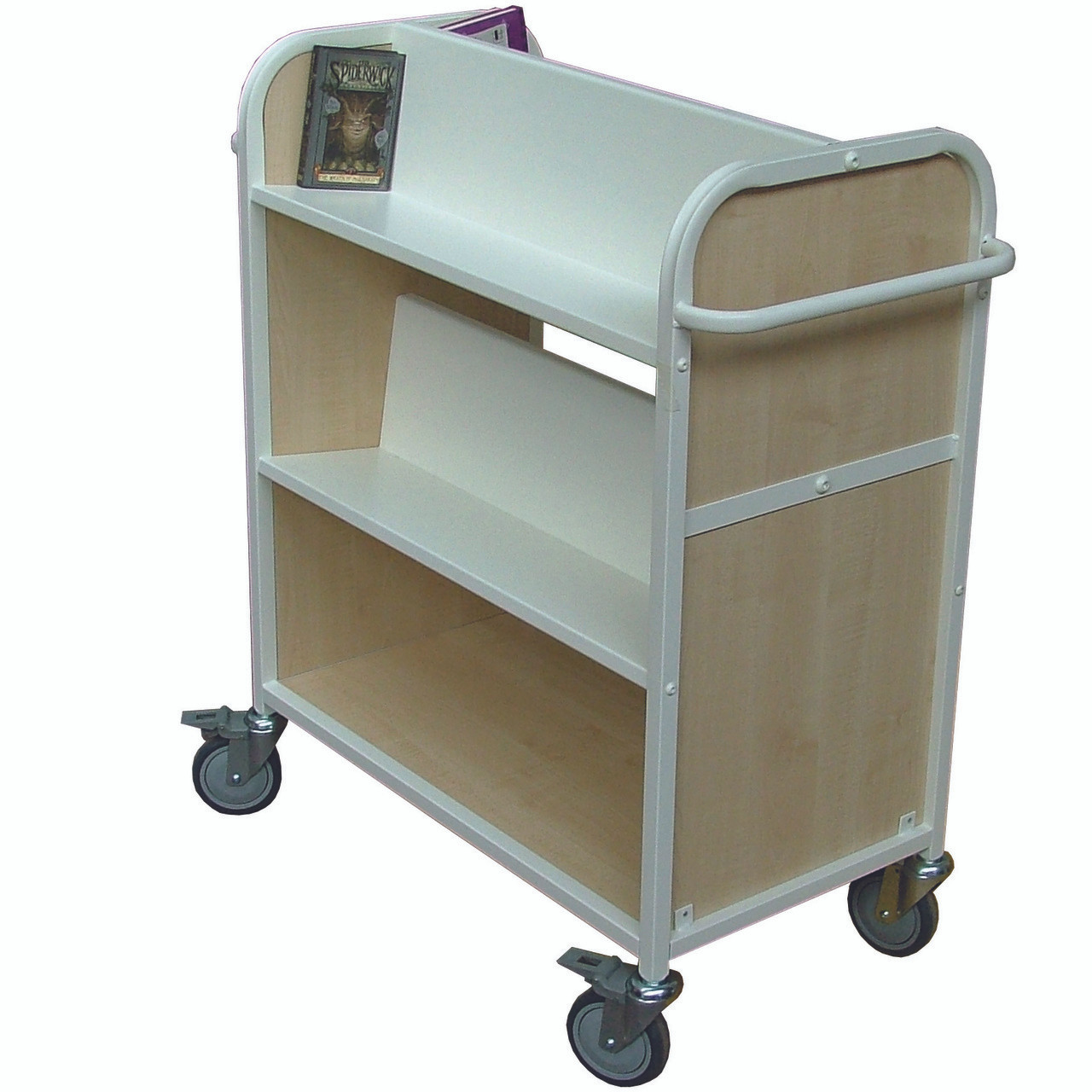 Double Sided Book Trolley (GTMD2)