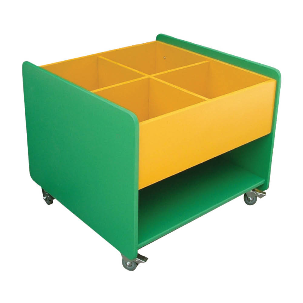Kinder Box Book Storage On Castor Wheels (BBSB9)