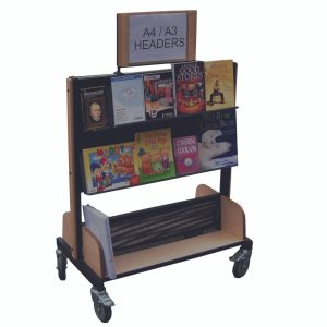 Small Book Display Trolley (DT1)