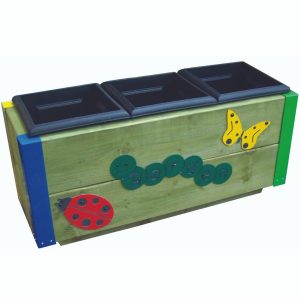Rectangular 3 Planter Garden Box (JGP3 / EGP2)