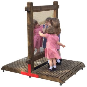 Outdoor Play – Double Side Blackboard & Mirror (BBM)