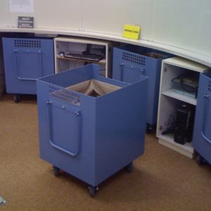 Bespoke Wooden Book Returns Box (BRN8)