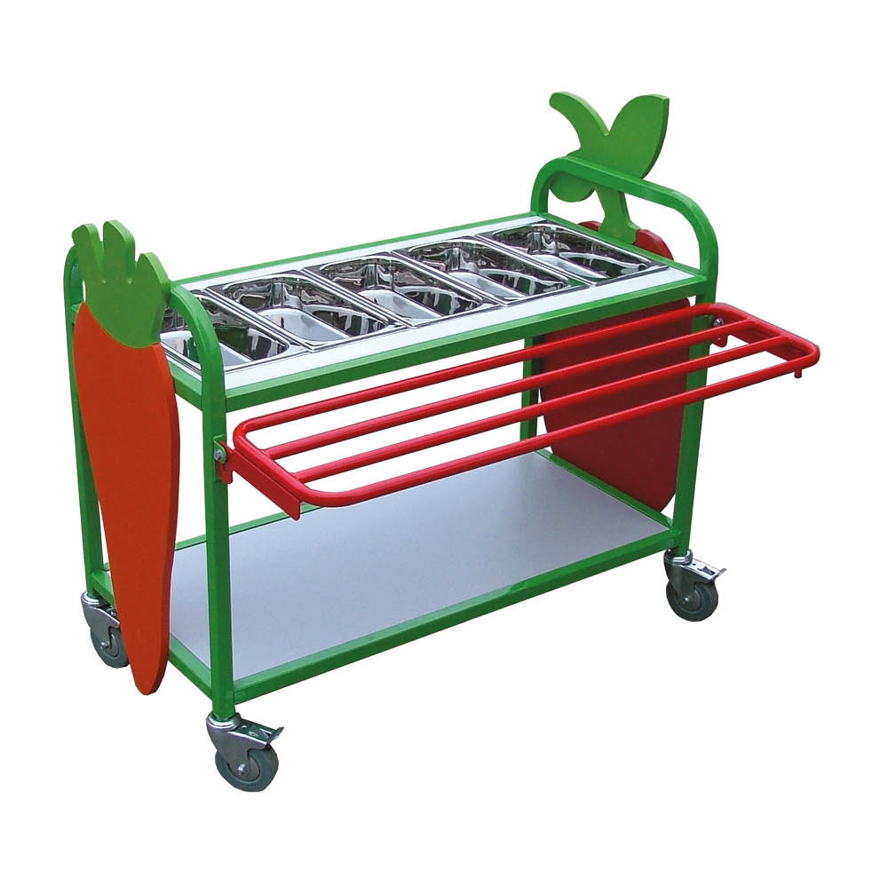 Gastronorm Salad Bar Trolley Unit (1SBGN)